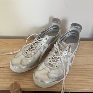 Onitsuka Tiger Silver Sneakers